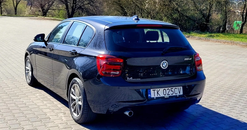 BMW Seria 1 cena 37600 przebieg: 179000, rok produkcji 2014 z Kielce małe 106
